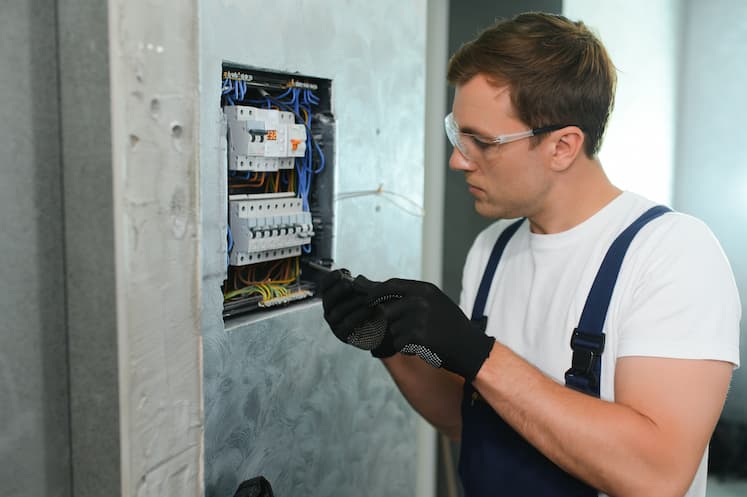 Local emergency electrician on call-out in Canterbury
